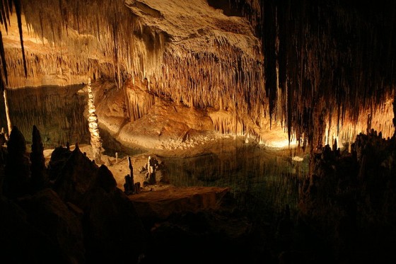 Interior de las Cuevas del Drach (Creative Commons) 