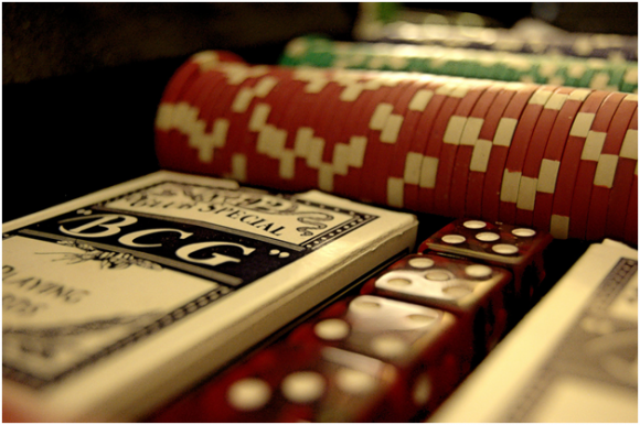 Poker chips ( creative commons)